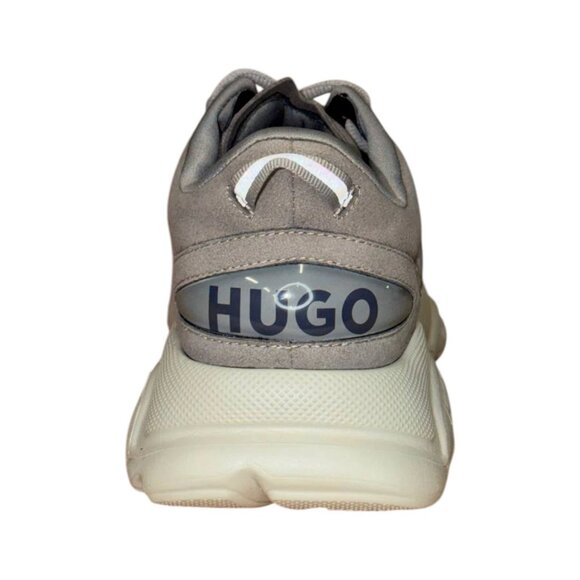 HUGO By Hugo Boss Leon Runn Mfbb Men's Chunky Ortholite Sneakers Gray US 9 - Picture 3 of 4